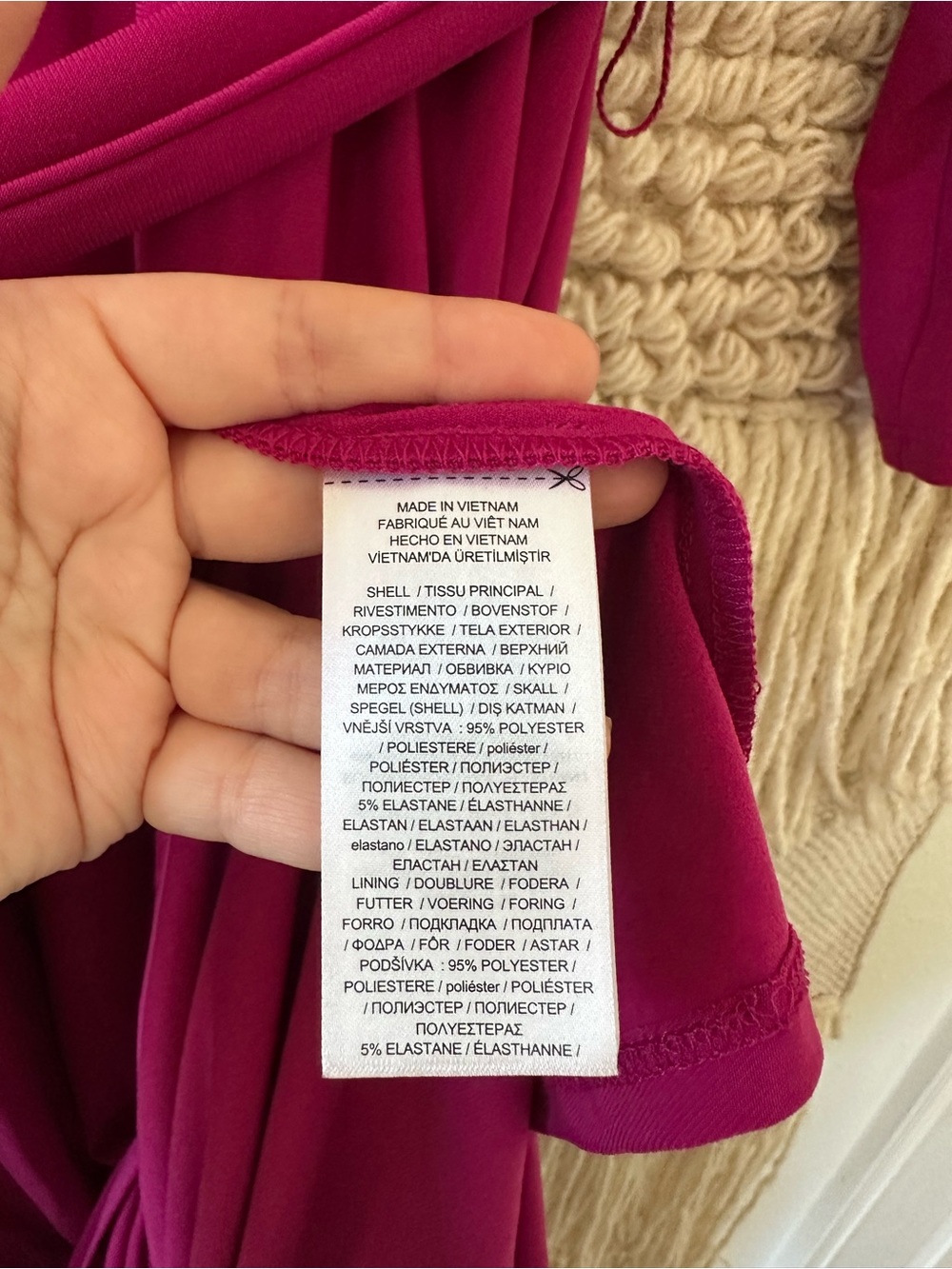 Lauren Ralph Lauren Surplice Jersey Dress - Picture 5 of 7